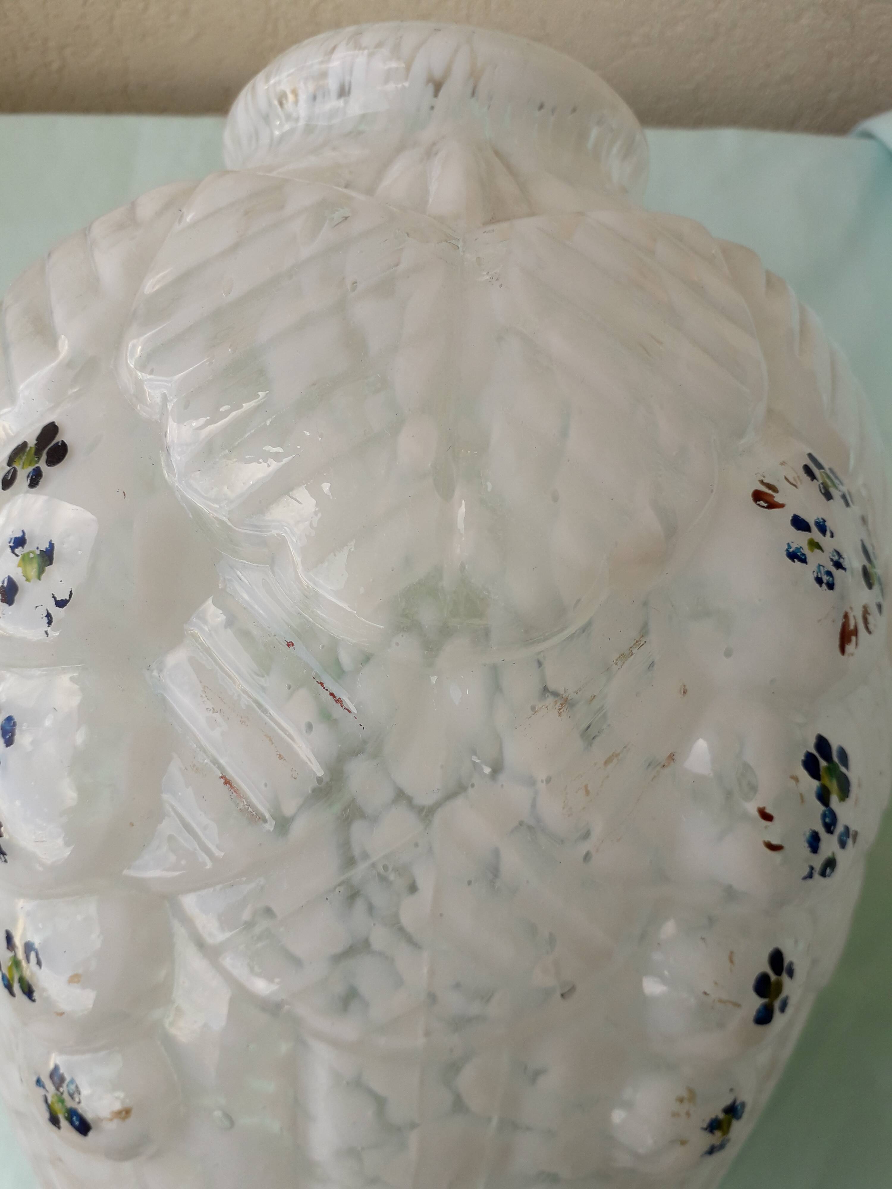 Art Deco glass vase
