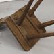 Chaise d'art populaire primitif
