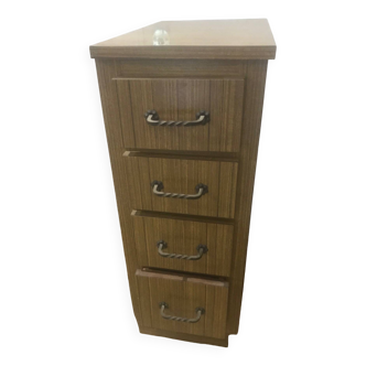 Kitchen cabinet with drawers and corner - unique and vintage (70s)