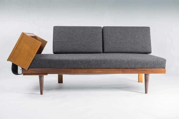 Svanette daybed sofa by Ingmar Relling, Vintage Scandinavian 1960s