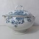 Iron earth tureen flowers althaea