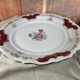 Plat rond porcelaine Bavaria