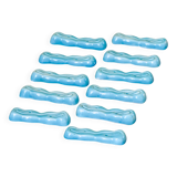 Antique Art Deco knife rest in turquoise earthenware