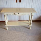Elegant and classic console – cream color – 1 drawer