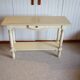 Console élégante et classique – couleur crème – 1 tiroir