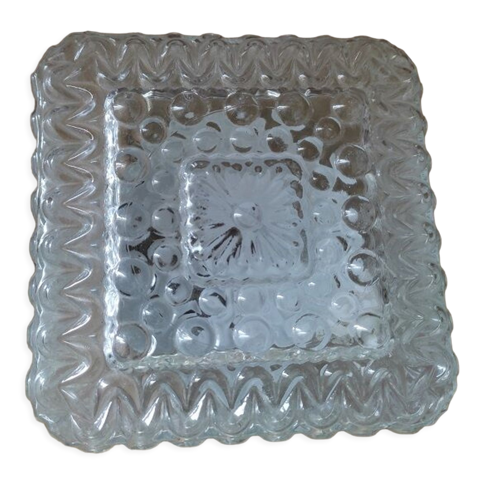 Ceiling lamp wall lamp glass daisy glass metal support