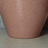 Vase craquelé rose