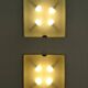 Vintage Italian Metal and Glass Sconces from Fontana Arte, 1960s, Set of 2