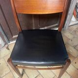 Chaise en teck model SA 10 designer Cees Braakman