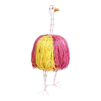 Ostrich floor lamp