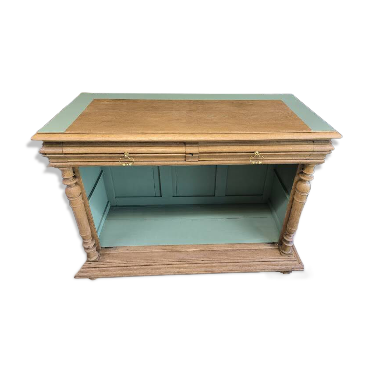 Low buffet console solid oak
