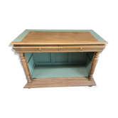 Buffet bas console chene massif