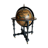 Vintage bar world map Italy 1970