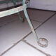 Vintage portable metal bar