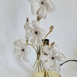 80s/90s flower table lamp
