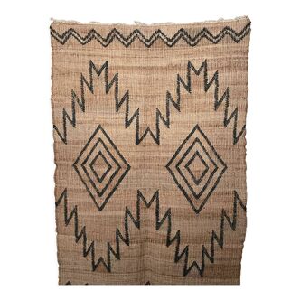 Handmade Kilim rug hemp cotton 120x180cm
