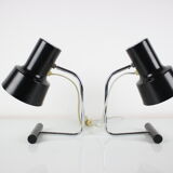 Mid-century table lamps designed by Josef Hurka for Napako, 1970's