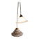 Duo de baladeuse en verre de Clichy période Art Déco