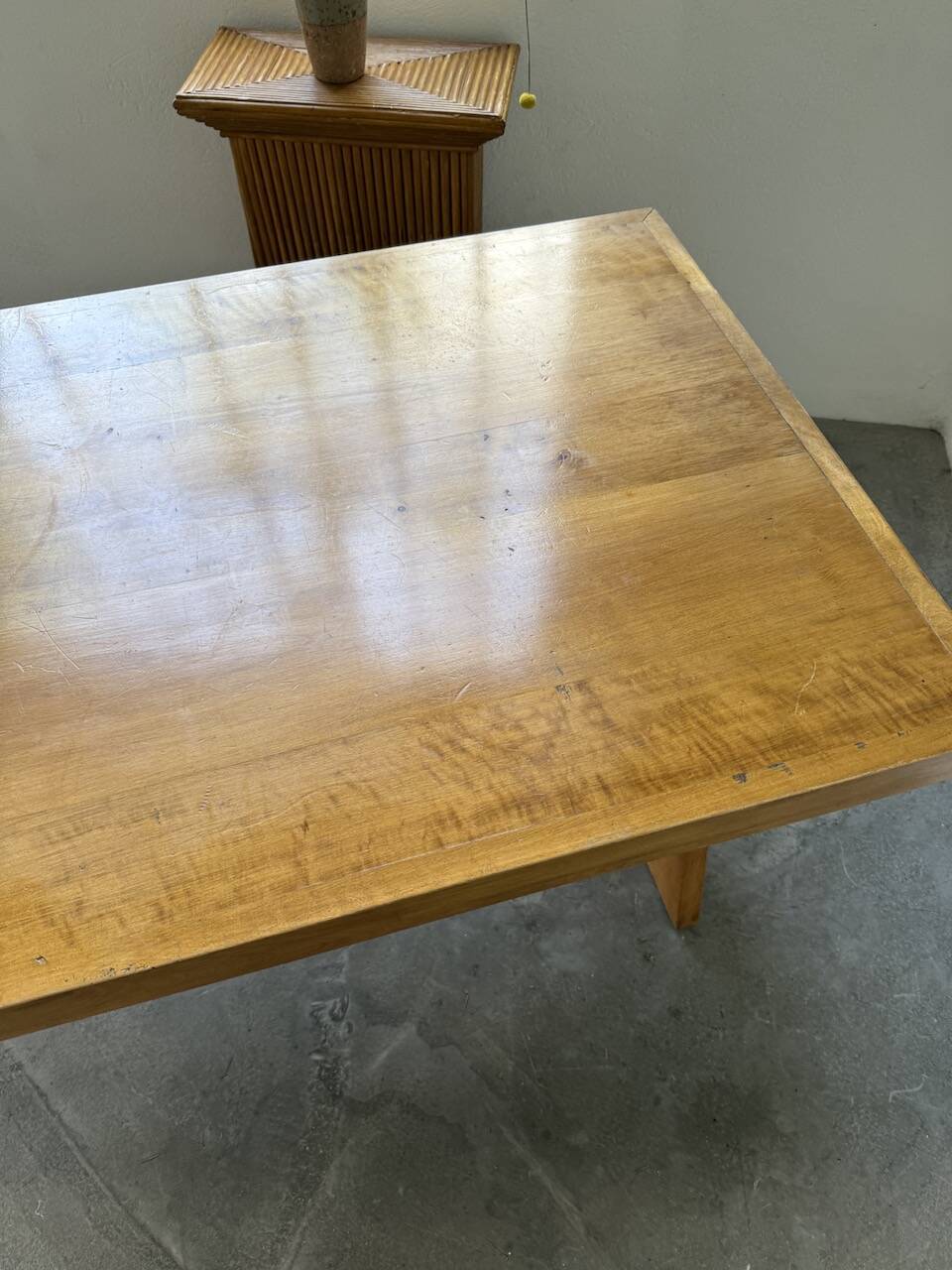 1950s beech mountain furniture table