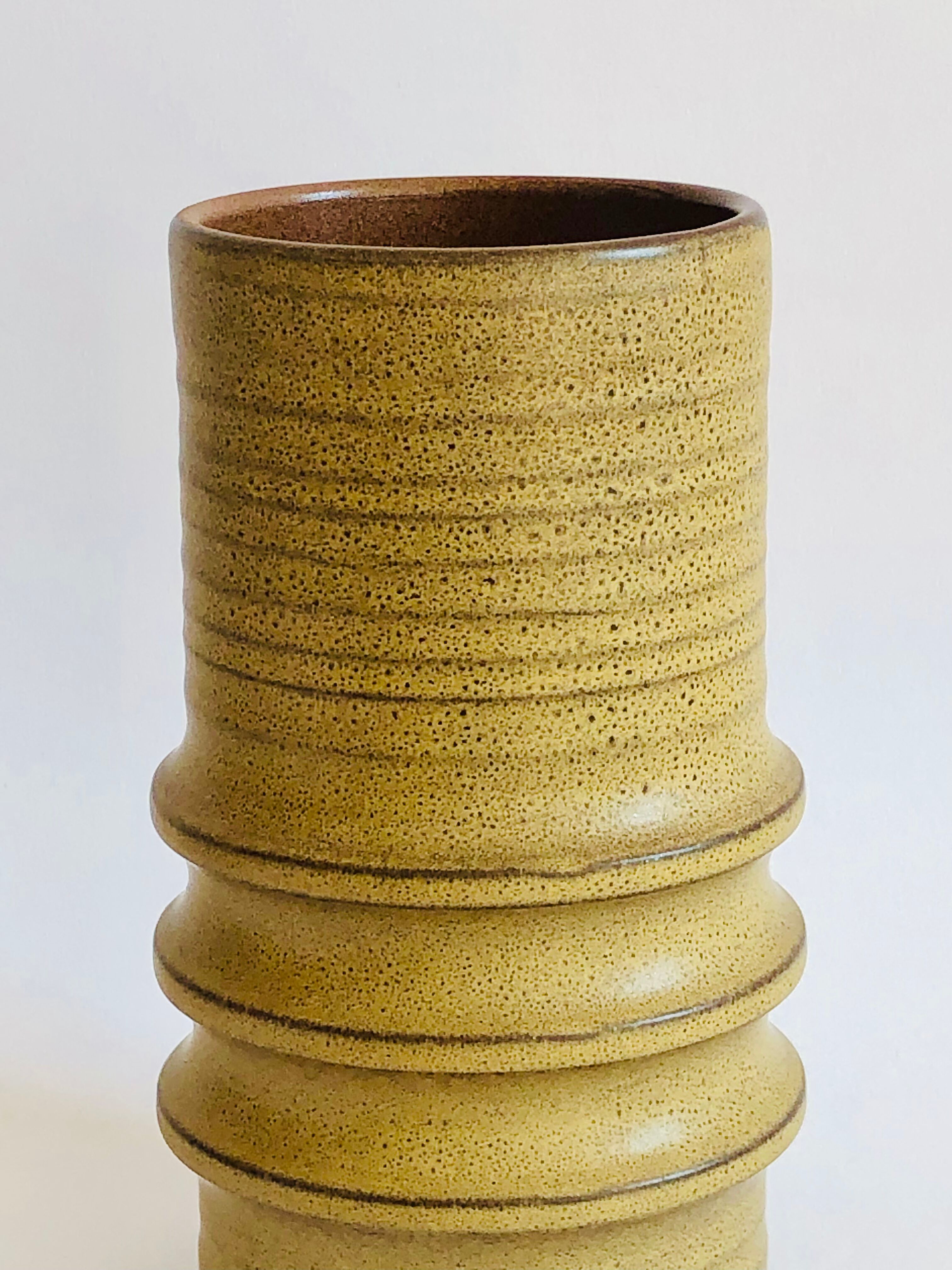 Vintage Dutch ceramic vase H18cm