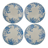 4 Flat plates old France earthenware