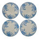 4 Flat plates old France earthenware