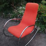 Rocking chair S 826, designed by U. Böhme, Thonet, 1970s