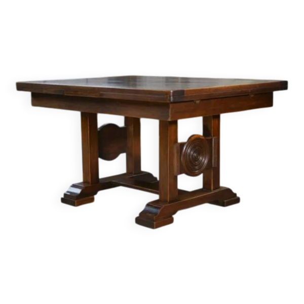 Table avec rallonges par Étienne Kohlmann 1960’s