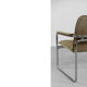 Canapé vintage 2 places en cuir tubulaire en acier, années 1960