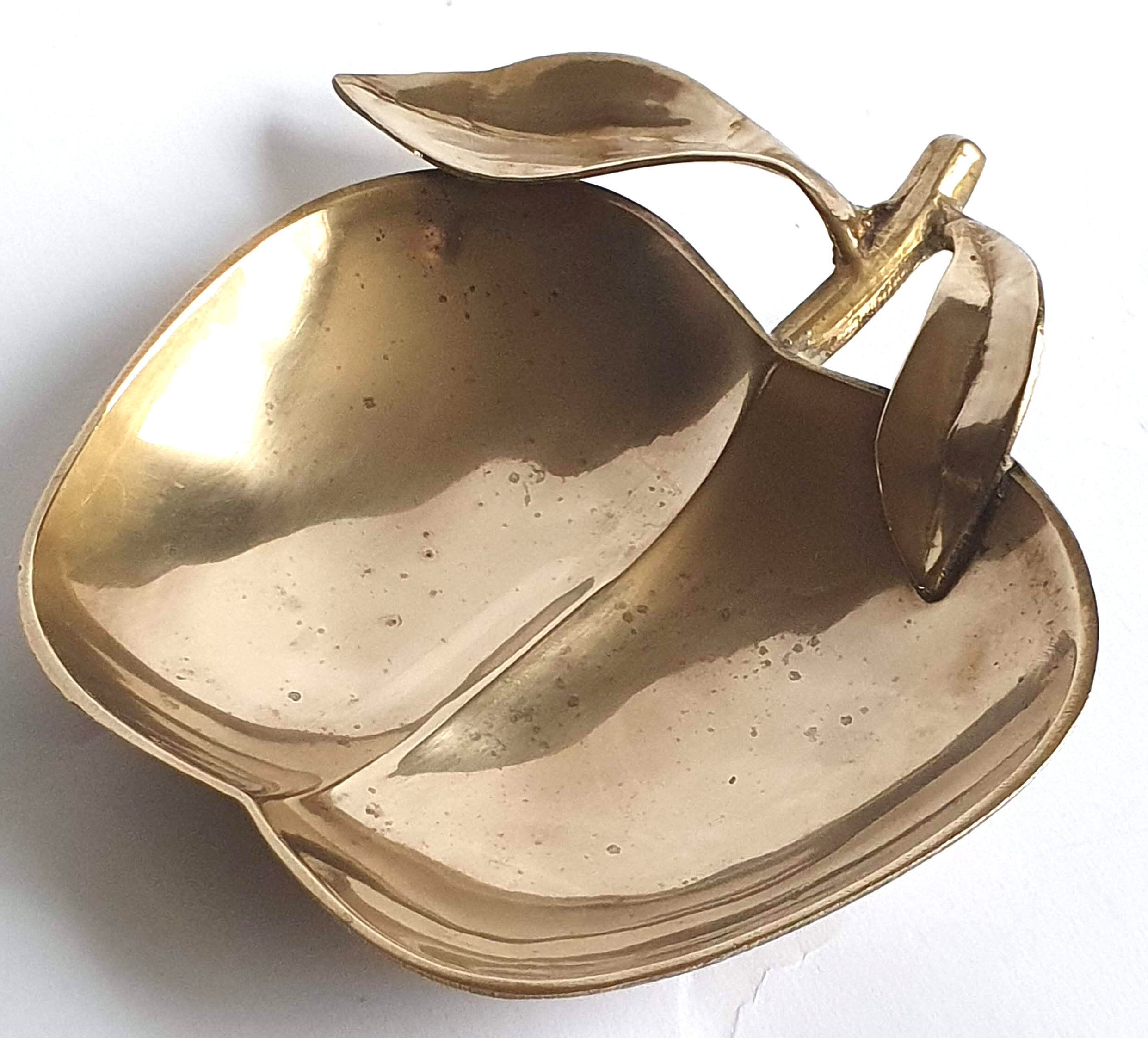 Brass apple pouch