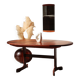 Oval dining table in teak model Fresco published by G-Plan.