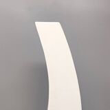 1970s Gorgeous  White Space Age Vase in Ceramic by Franco Pozzi. Made in Italy