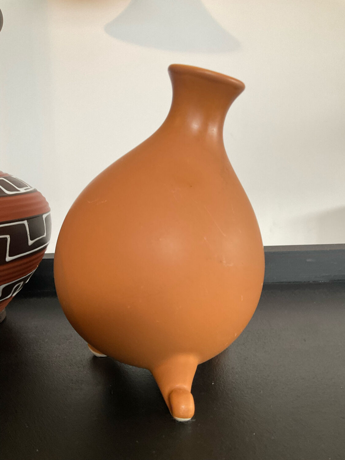 Trio of vintage ceramic vases