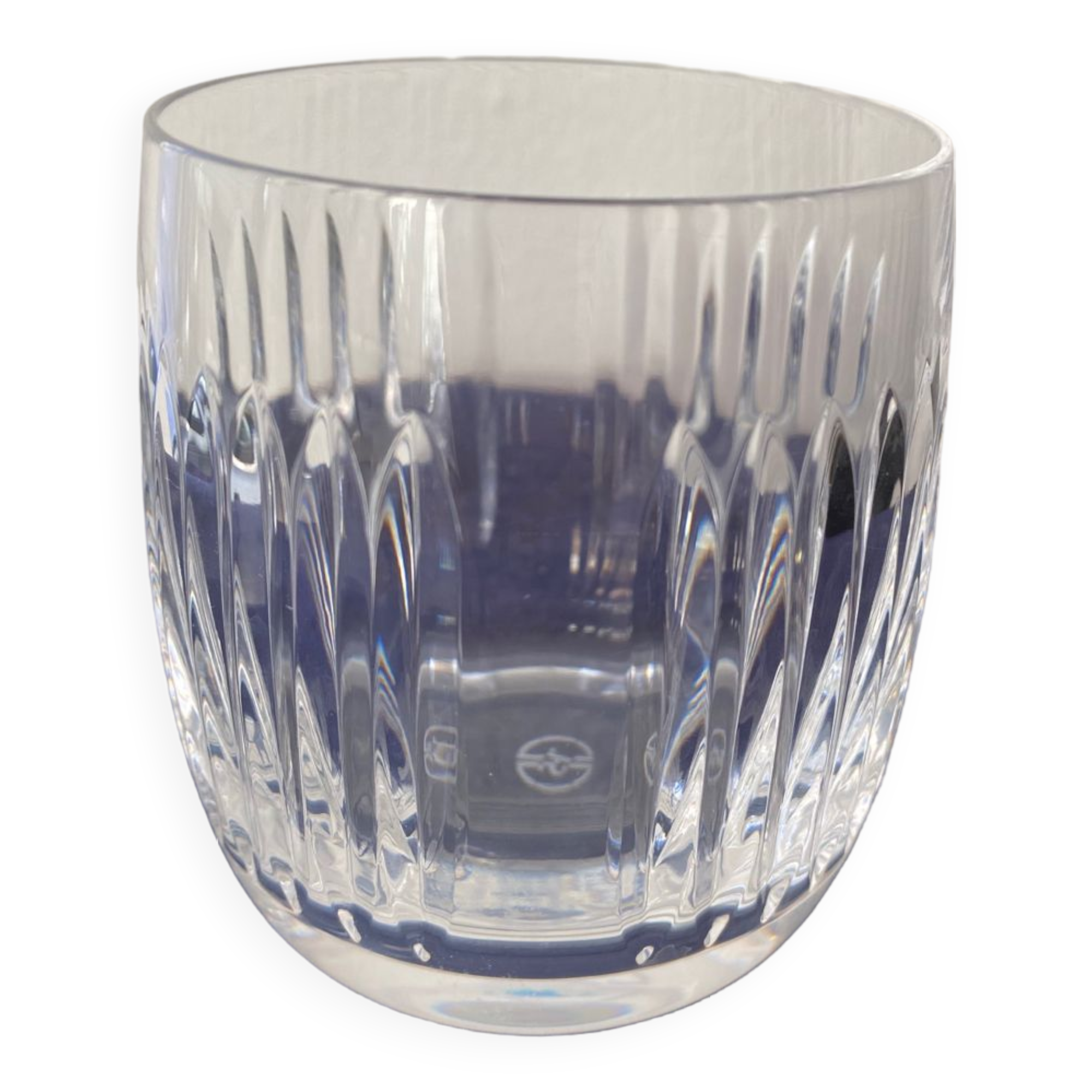 Saint Louis Crystal Glass Goblet Signed