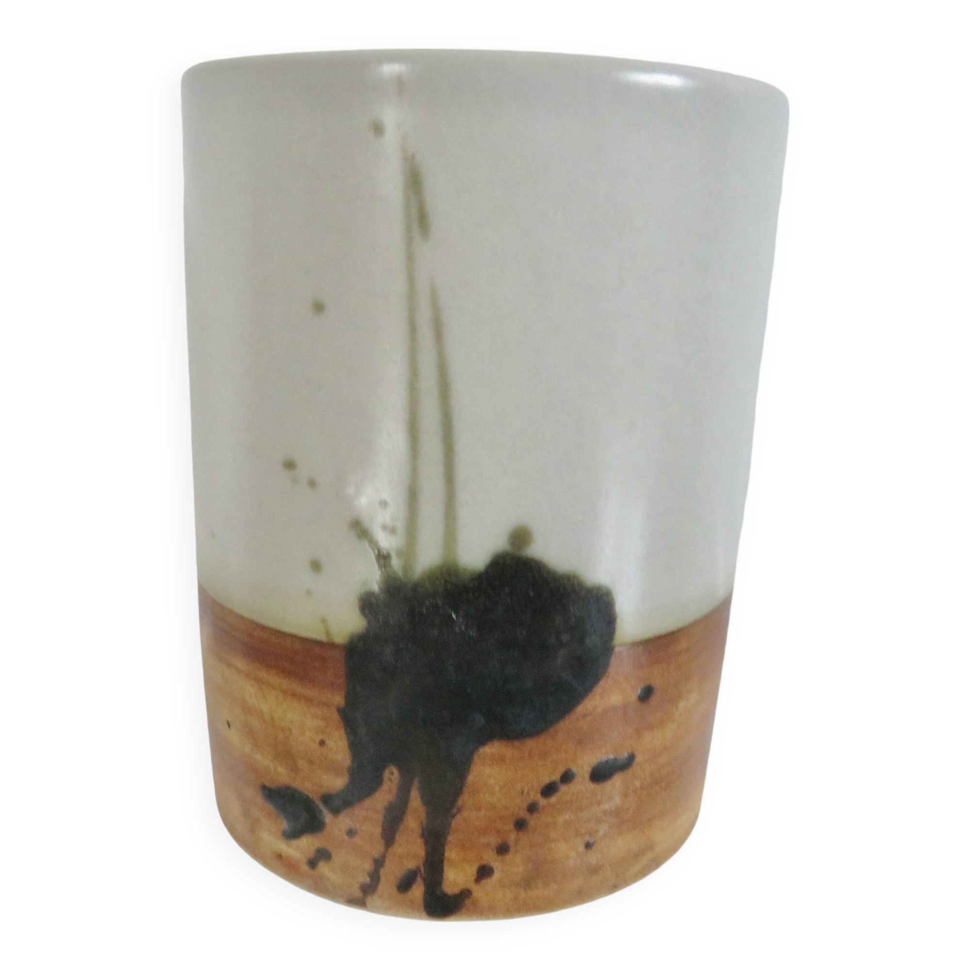 Stoneware vase "dove pottery" 50s 60s