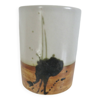 Vase en grès "poterie de la colombe" années 50 60