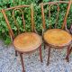 4 bistro chairs from the 30s art nouveau