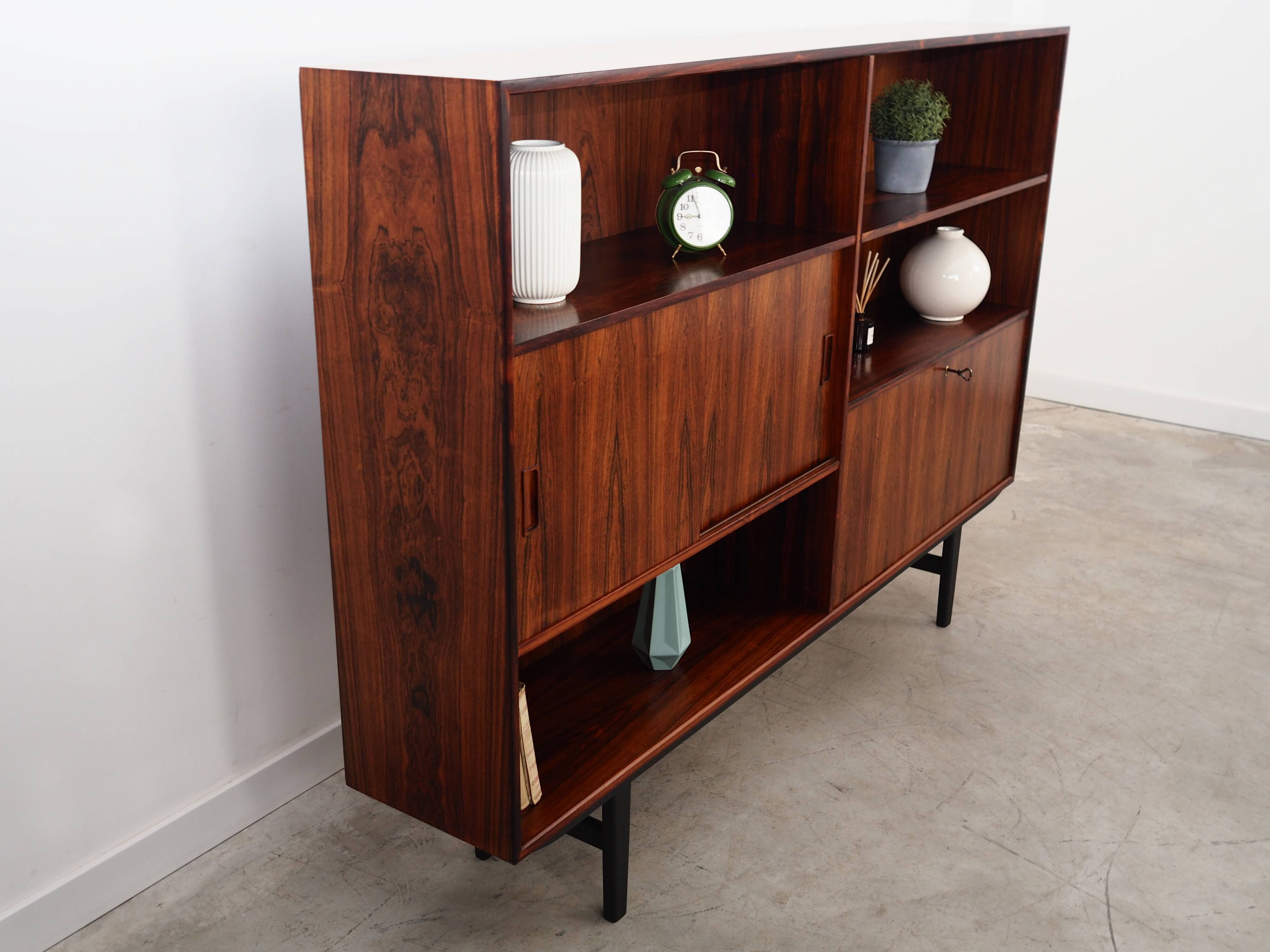 Rosewood bookcase, Danish design, 1970s, designer: Erik Jensen, production: Westergaards Møbelfabrik