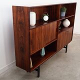 Rosewood bookcase, Danish design, 1970s, designer: Erik Jensen, production: Westergaards Møbelfabrik