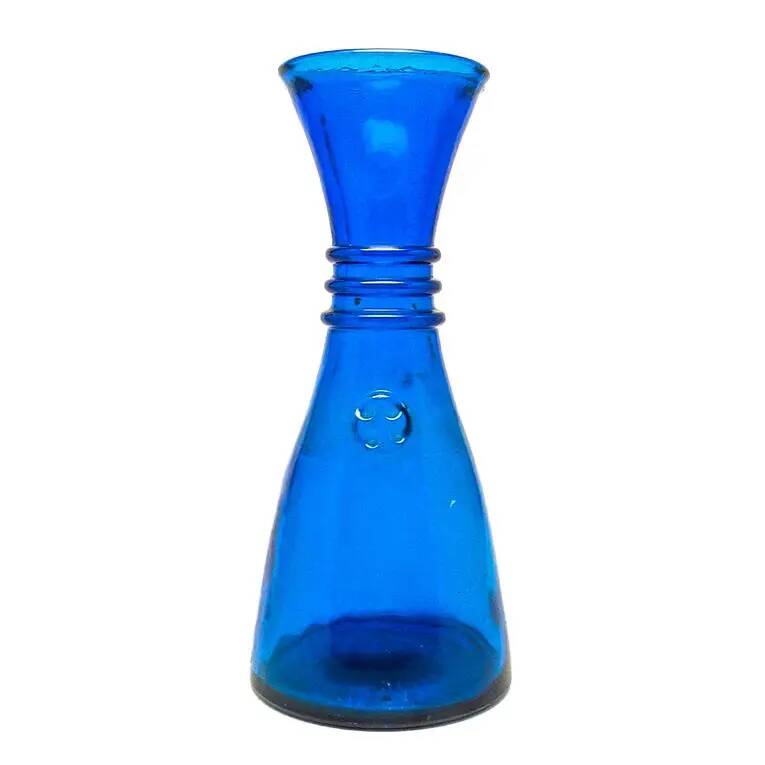 Mid-century modern vase, cobalt glass, Sweden, 1970s
