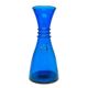 Mid-century modern vase, cobalt glass, Sweden, 1970s
