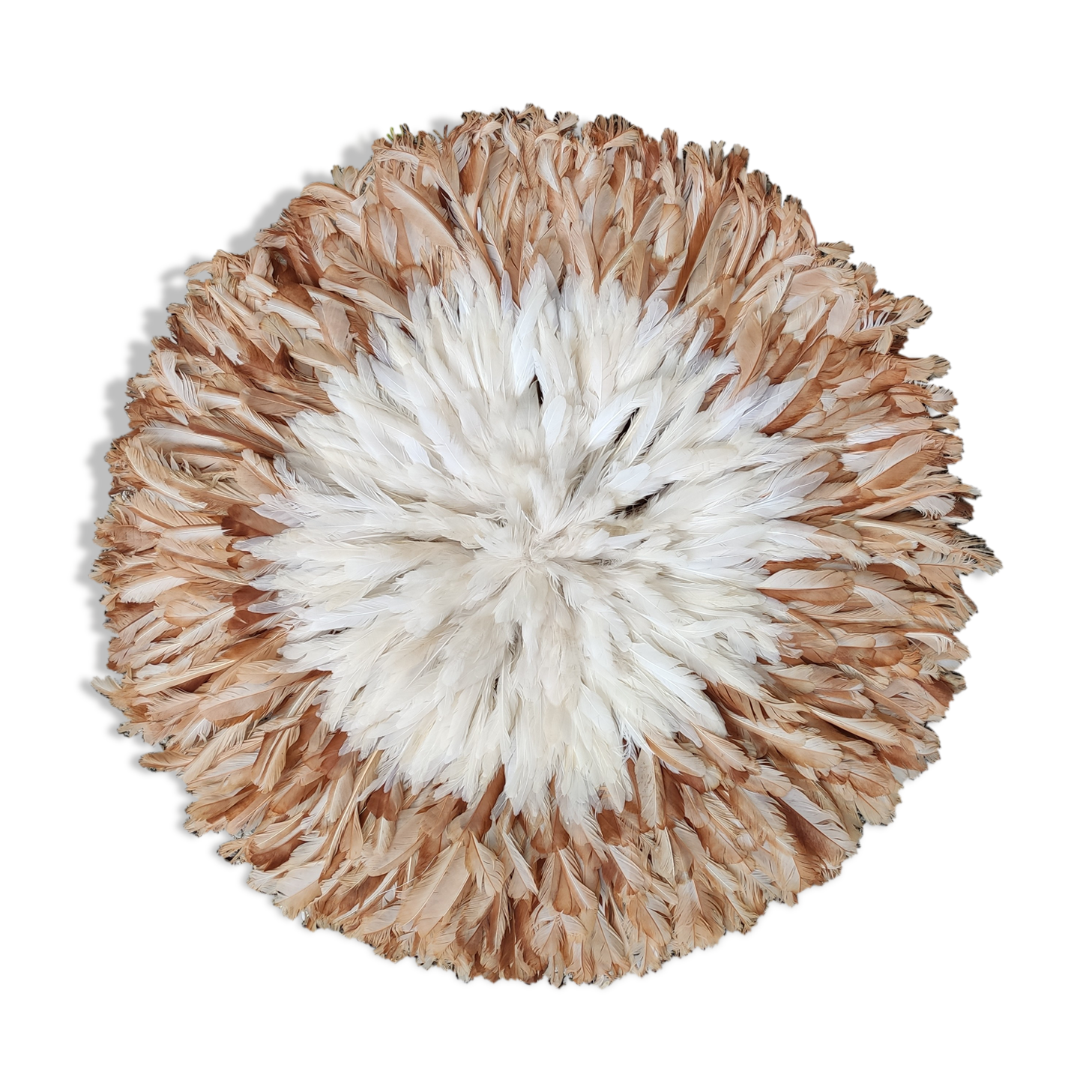 Juju hat white and beige 50cm