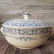 Souptureen heads of Lions Colbert Creil and Montereau