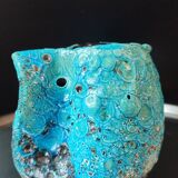 Small ceramic milk jug Cyclope Emaux des Glaciers