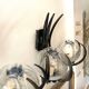 Brutalist pair of glass wall lights Mazzega, Italy 1960