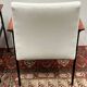 Pair of designer armchairs