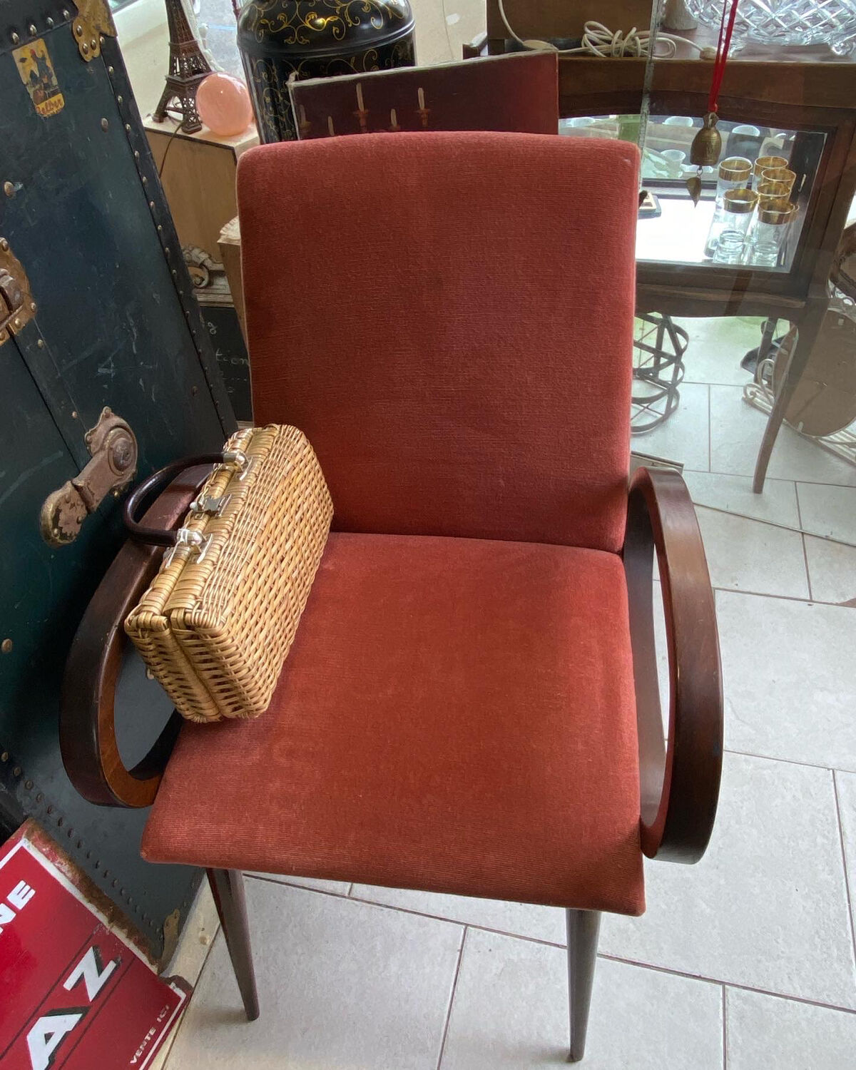 Bridge armchair year 1950