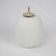 Suspension vintage danoise Kina par Bent Karlby, Lyfa, 1946