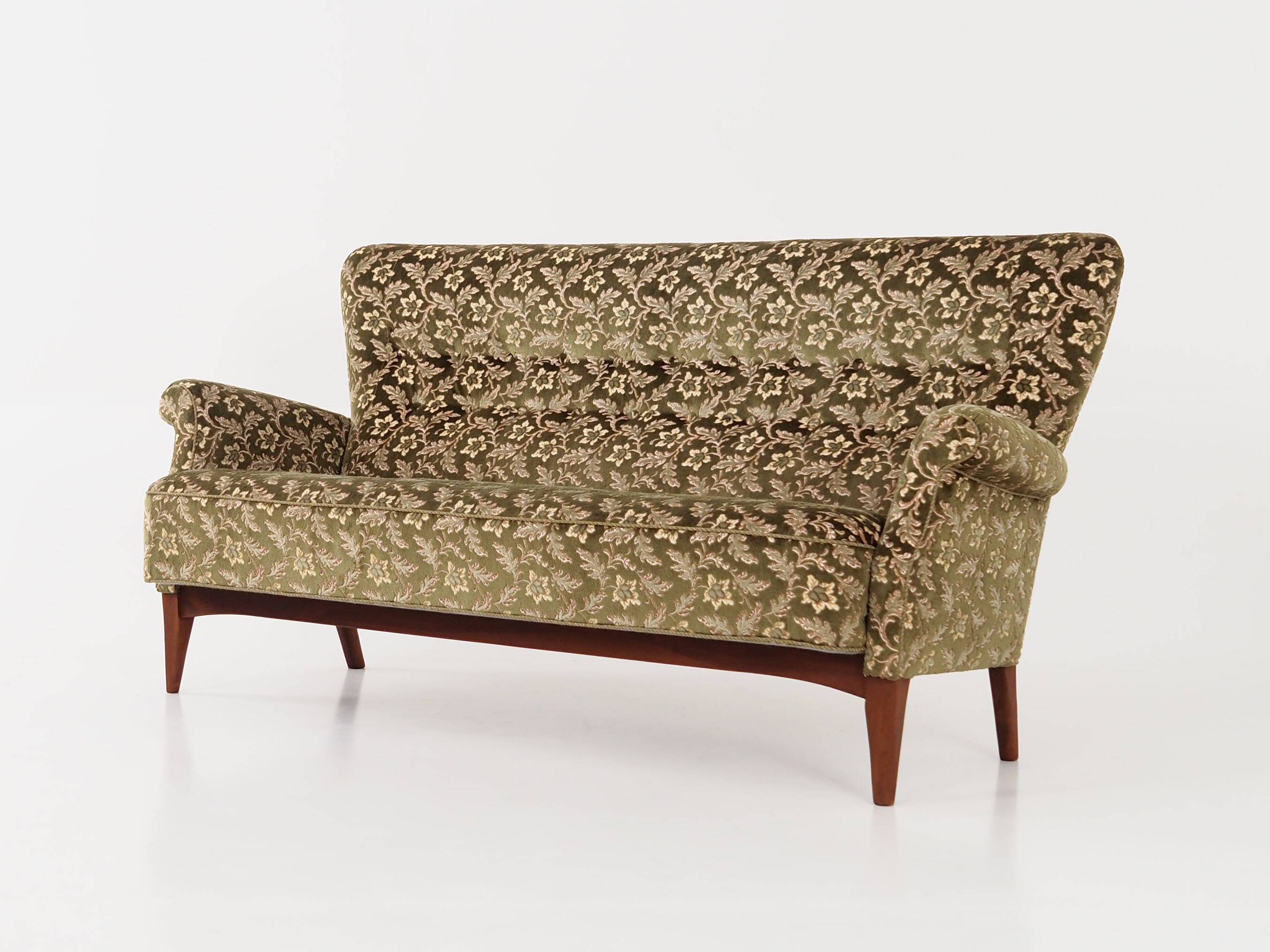 Beech sofa, Danish design, 1960s, manufacturer: Fritz Hansen