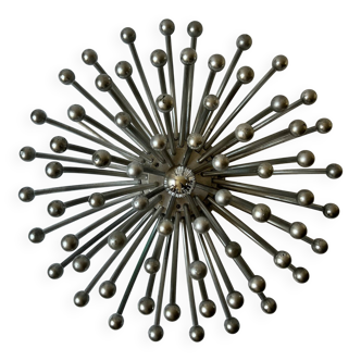 Pistillo lamp, wall light or ceiling light in chrome by Valenti Luce, 1970 design.